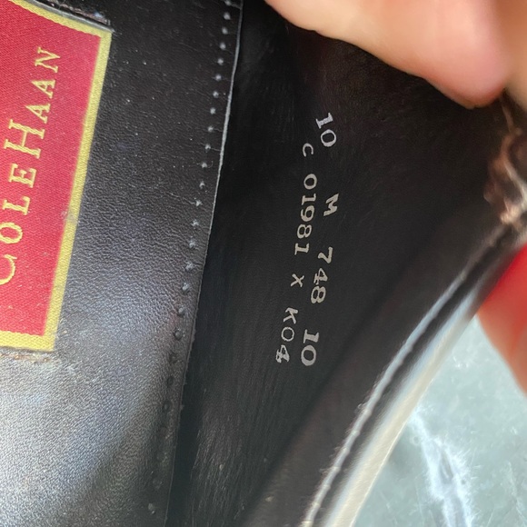 vintage looking bowling style Cole Haan nike air size 10 - Picture 3 of 5